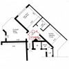 2 camere , 69 mp,  terasa, zona str.1 Decembrie 1918, Grigorescu thumb 3