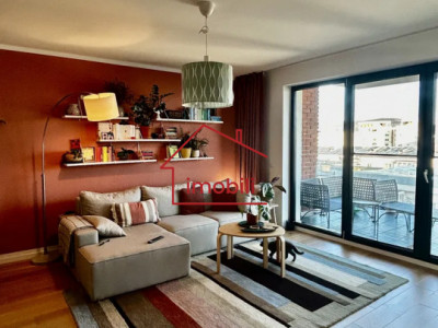 Rezidential de Lux | 2 camere+ terasa 10 mp | Centru
